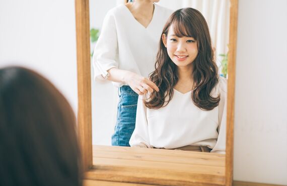 御殿場でミディアムヘアのパーマが上手なお店アマノスヘア